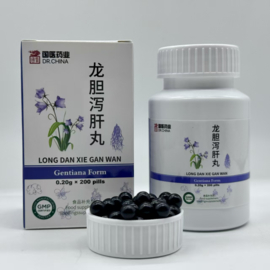Long Dan Xie Gan Wan - Gentiana Form - 龍膽瀉肝丸