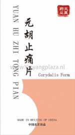 Yuan Hu Zhi Tong Pian - Cordydalis Form - 元胡止痛片