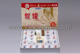 Cupping set 12 stuks inclusief guasha set - Guoyiyan