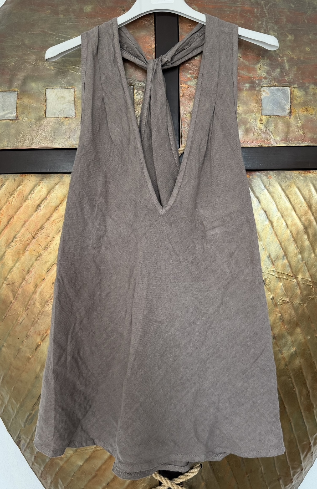 Top Lino Taupe