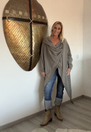 Shirt Wrap Taupe