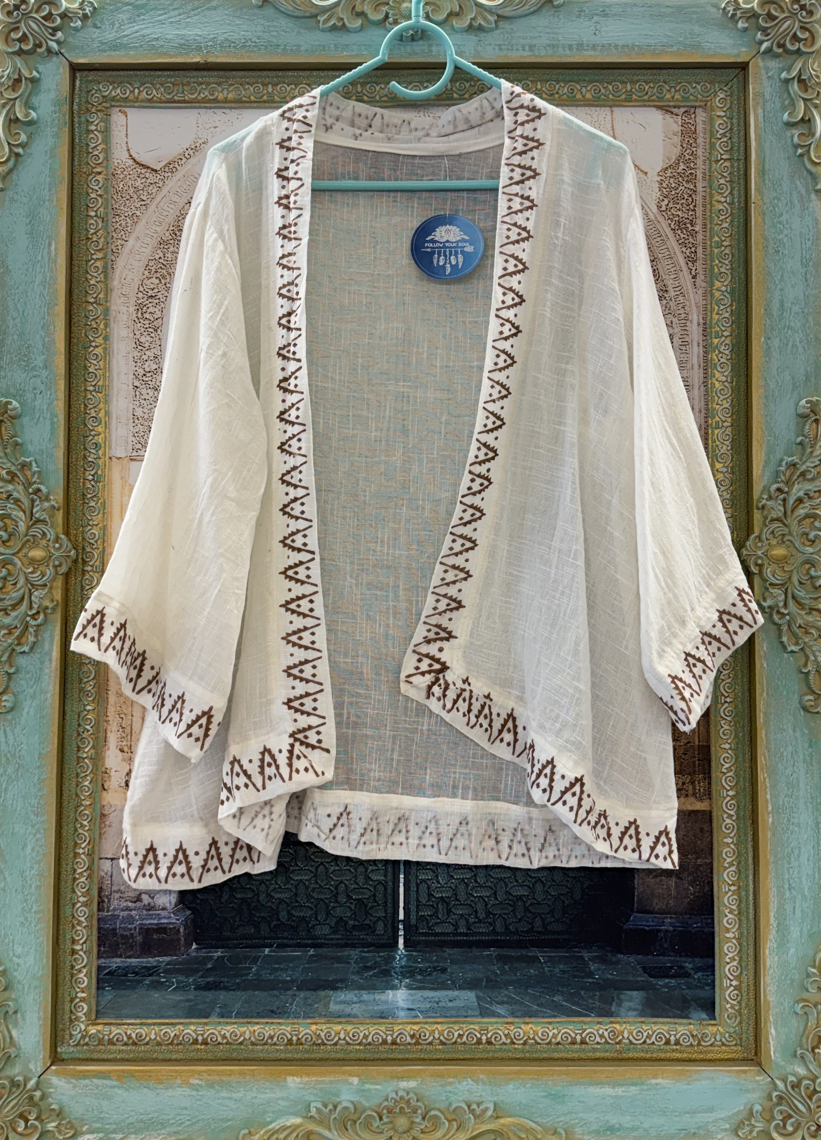 Boho Vestje Wit