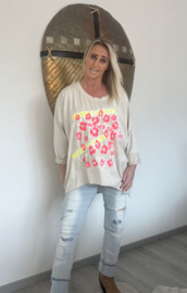 Shirt Whoever You Love Beige