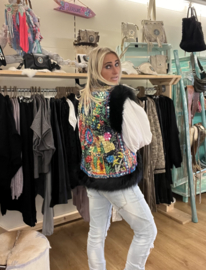 Bohemian Bodywarmer Multi