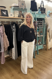 Broek Rib Sweet Off-White