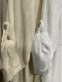 Vest Lino Wit