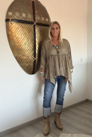 Boho Blouse Taupe