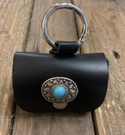 Zwart/Turquoise