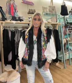 Bohemian Bodywarmer Multi