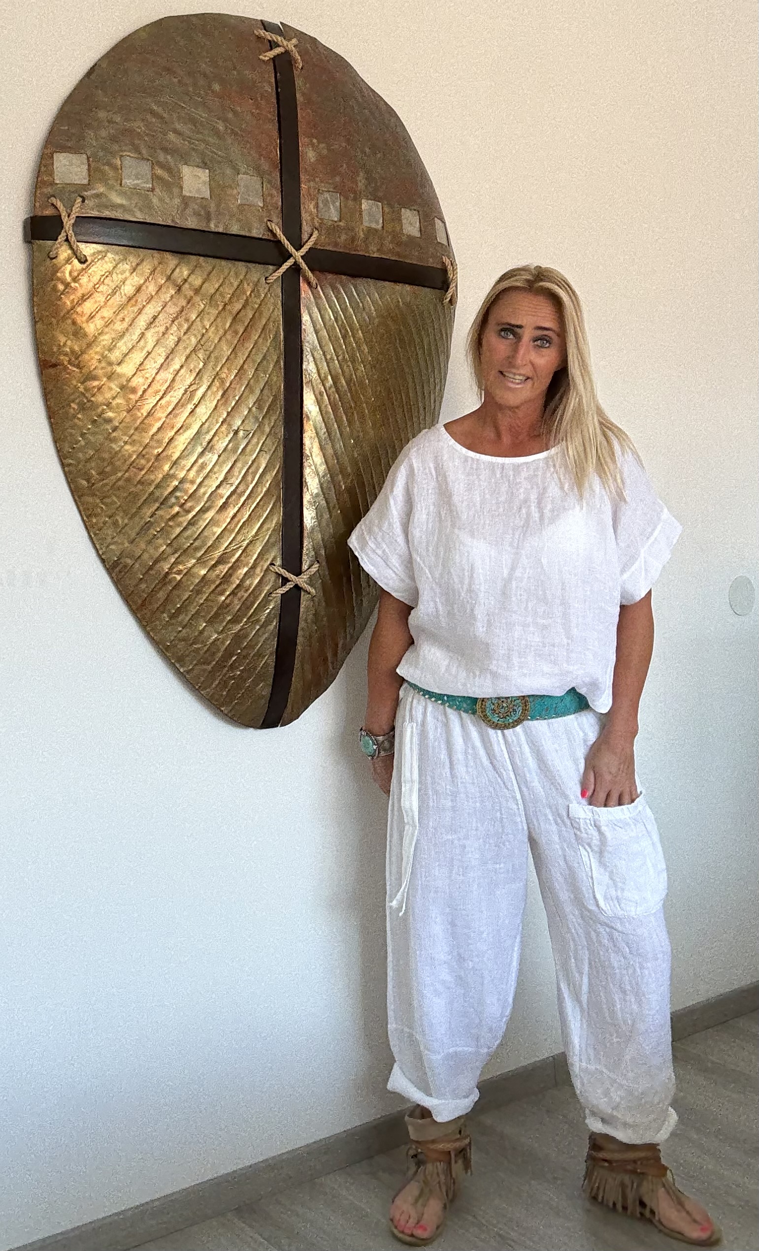 Linnen Broek Sanur Wit