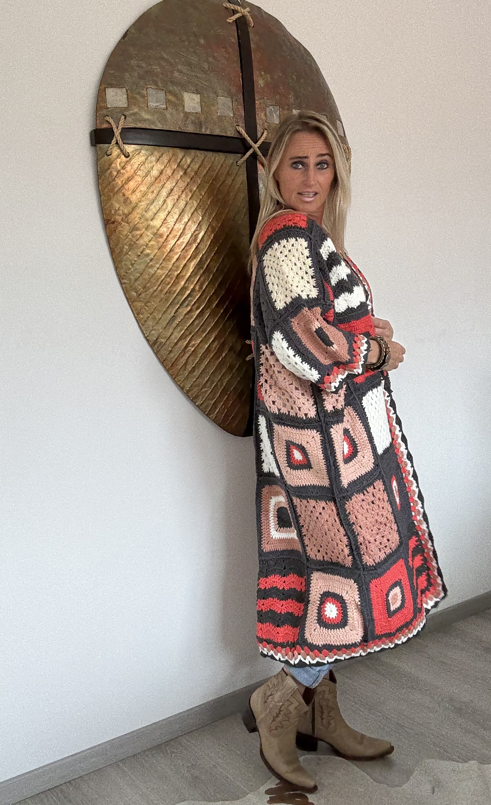 Vest Joy Antraciet/Coral