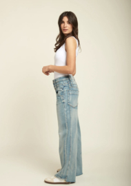Toxik Jeans Wide Leg Blauw