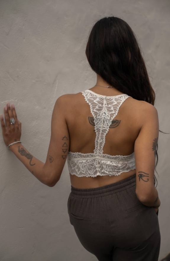 Lina Bralette Licht Beige
