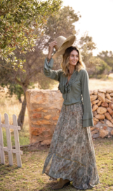 T-shirt/Blouse Eularia Army Groen