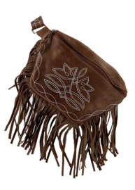 Diana Fringe Bag Belt Leather