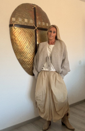 Baggy Broekrok Camel