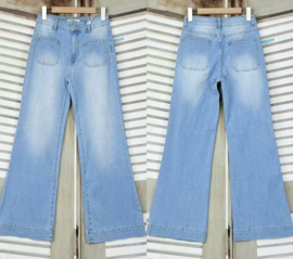 S.Women Flared Jeans Licht Blauw SW2042