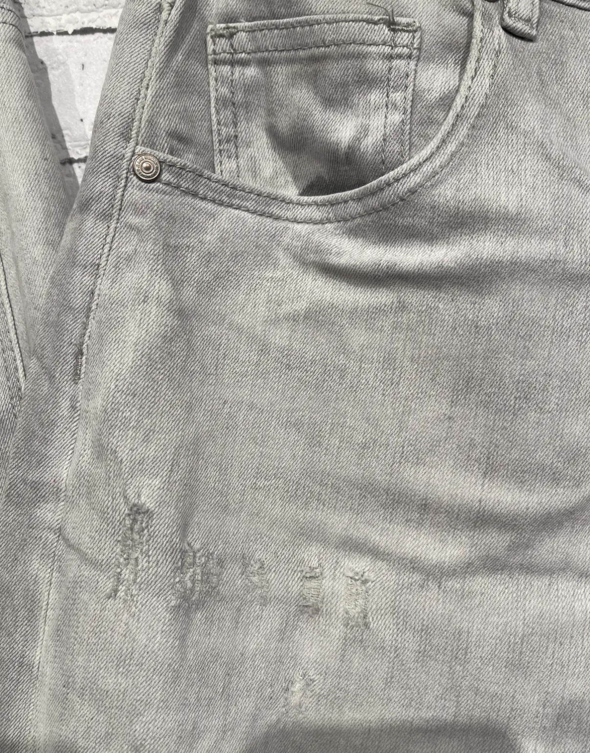 S. Women Baggy Jeans Licht Grijs SW1254