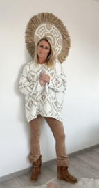 Ambika Julie Flared Ribbroeken Bruin
