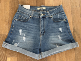 Jeans Short Jewelly Blauw