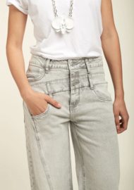 Toxik Jeans Wide Leg Grijs