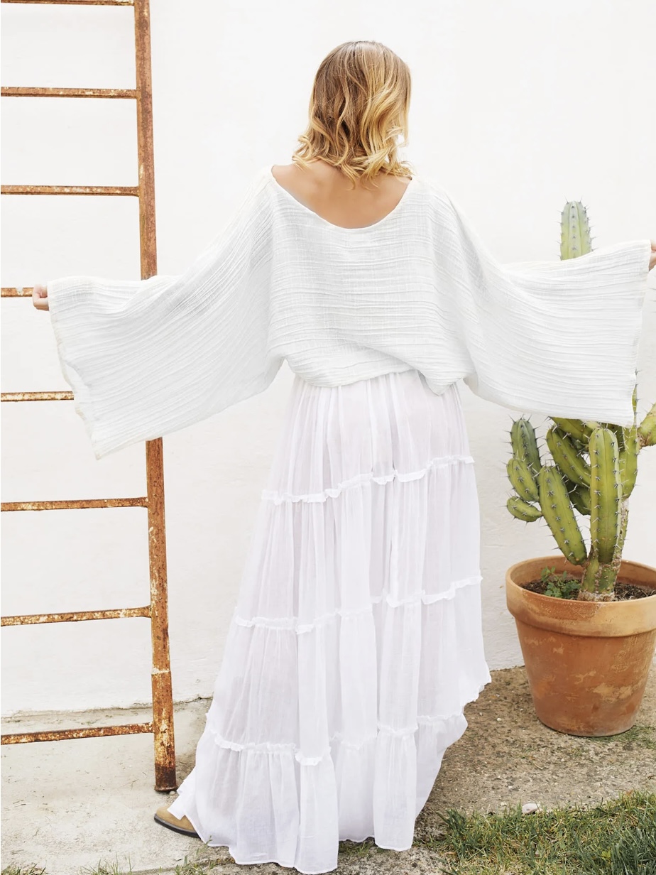 Boho Top Tulum Wit