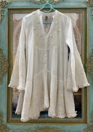 Boho Jurkje Wit/Creme