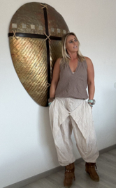 Linnen Broek Kuta Beige