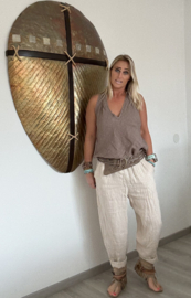 Linnen Broek Bali Beige