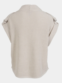 Zindy Blouse Knit Bone