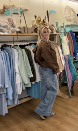 Jeans Straight Leg Blauw