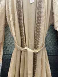 Kimono Dhalias Zandkleur