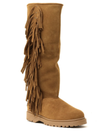 Fringe Tall Suéde Roble