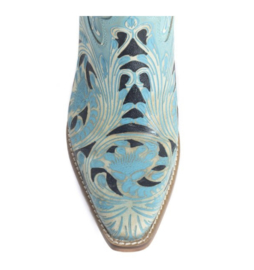 Kaiso Western Boots Turquoise