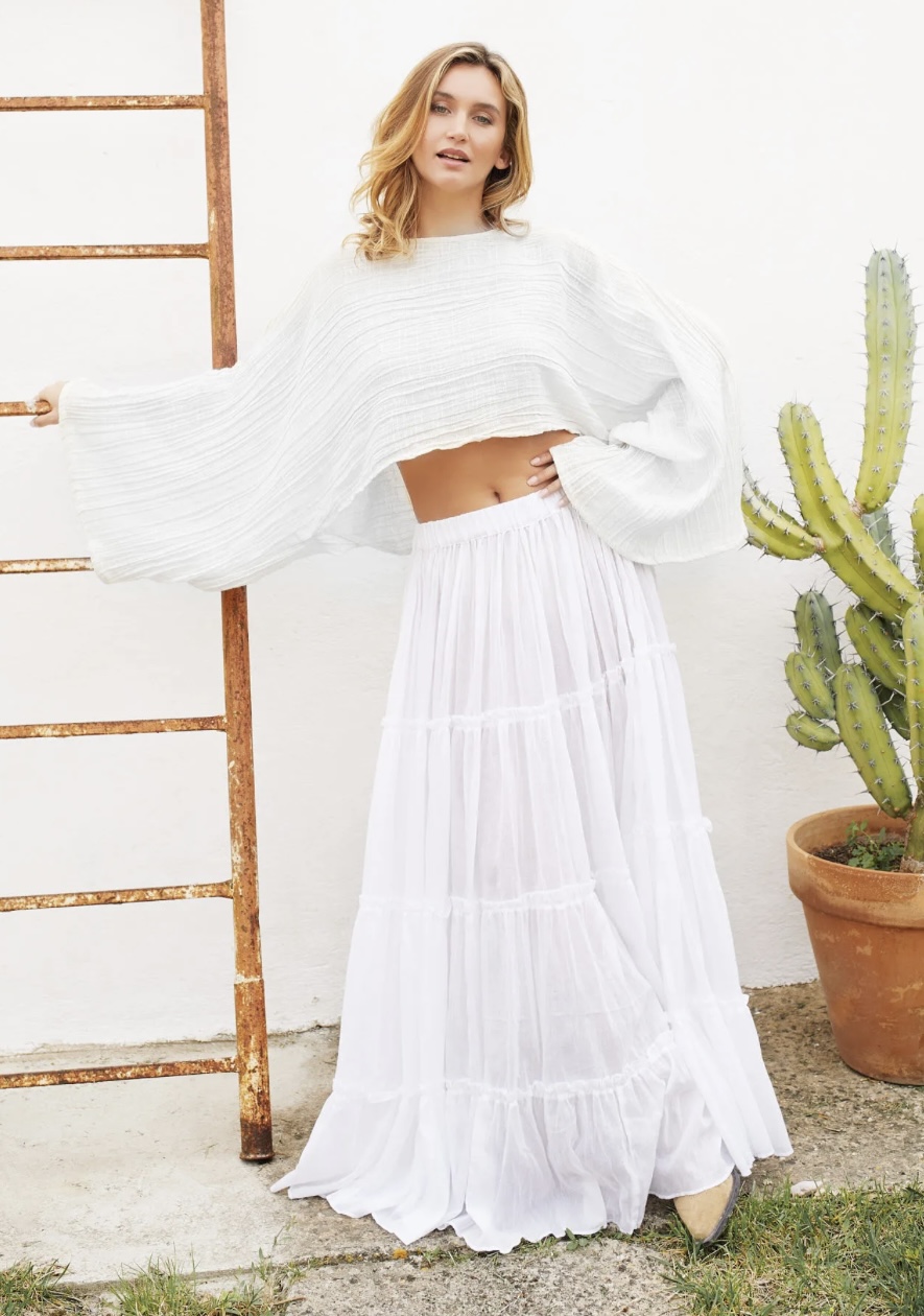 Boho Top Tulum Wit