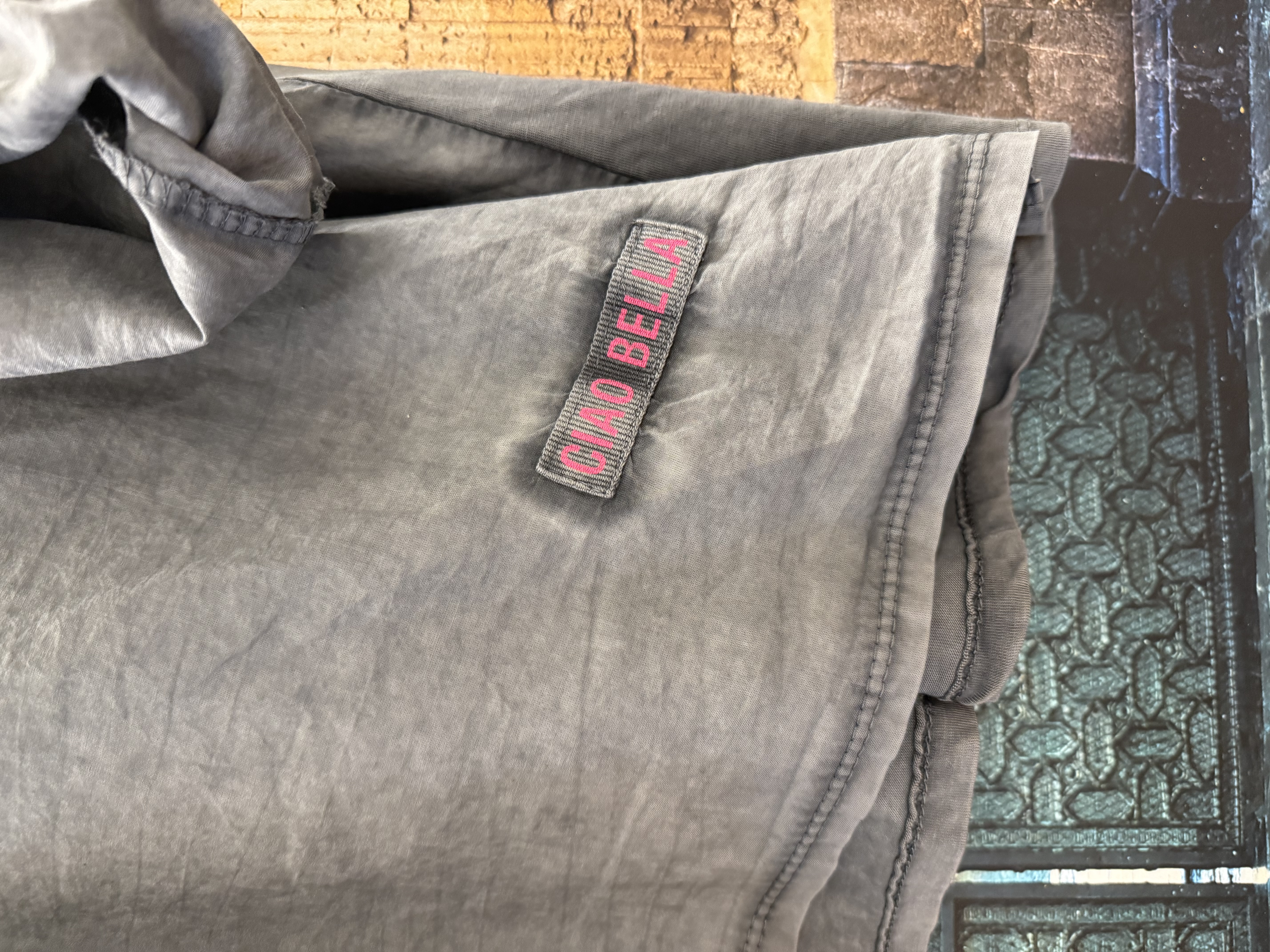Shirt Ciao Bella Antraciet