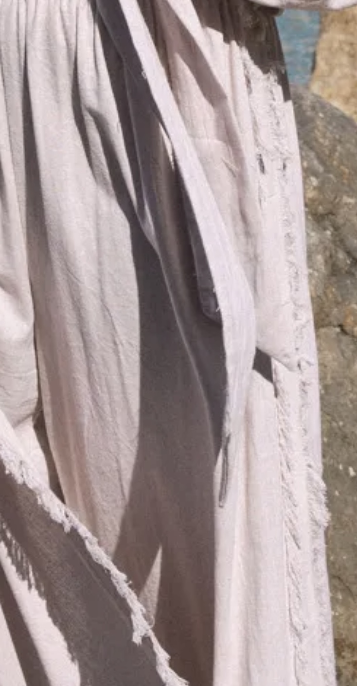 Boho Set Fringe Beige