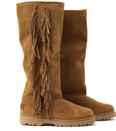 Fringe Tall Suéde Roble