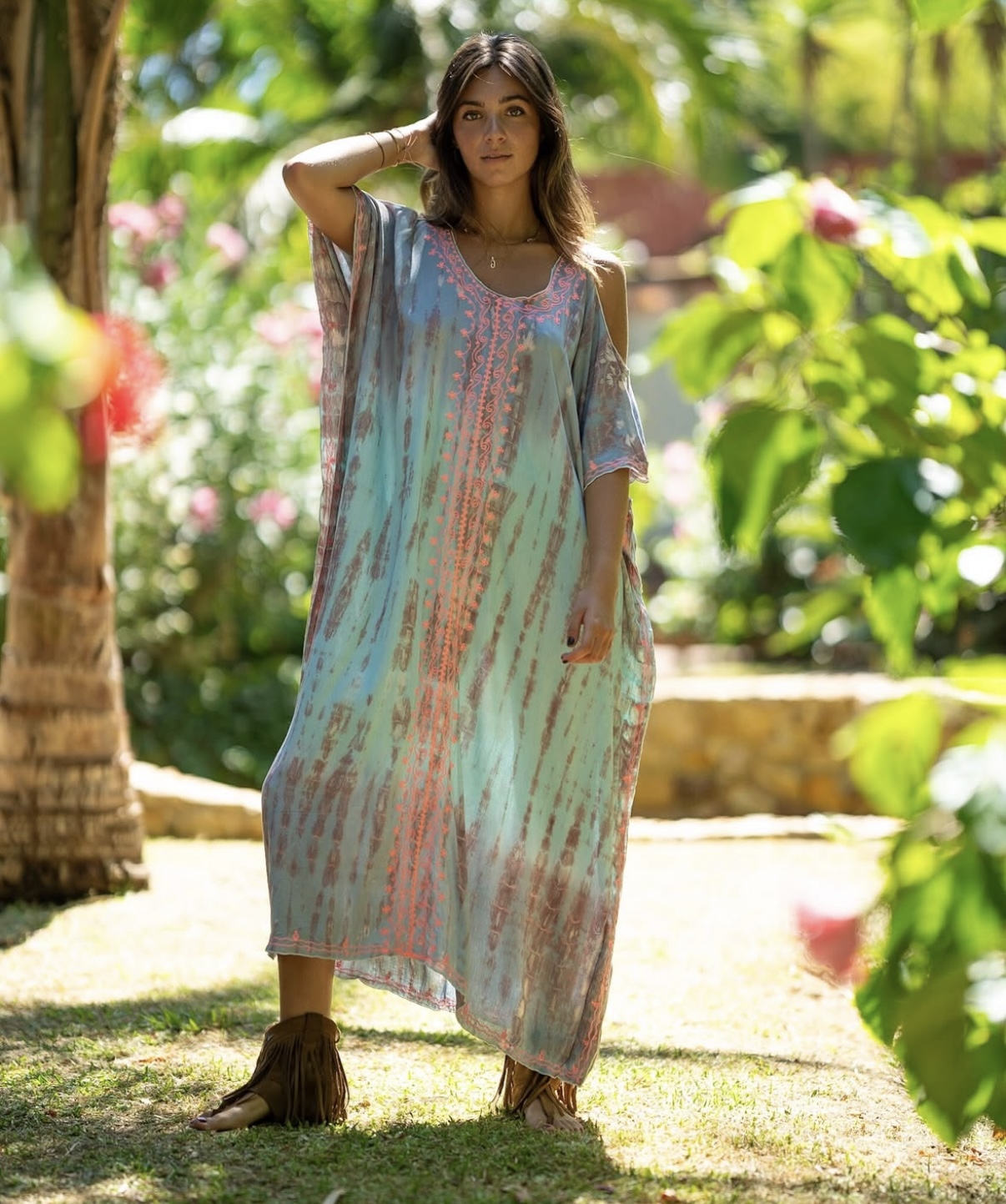 Kaftan Waikiki Light Blue