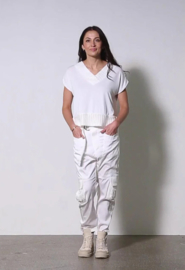 Yade T-Shirt Cream