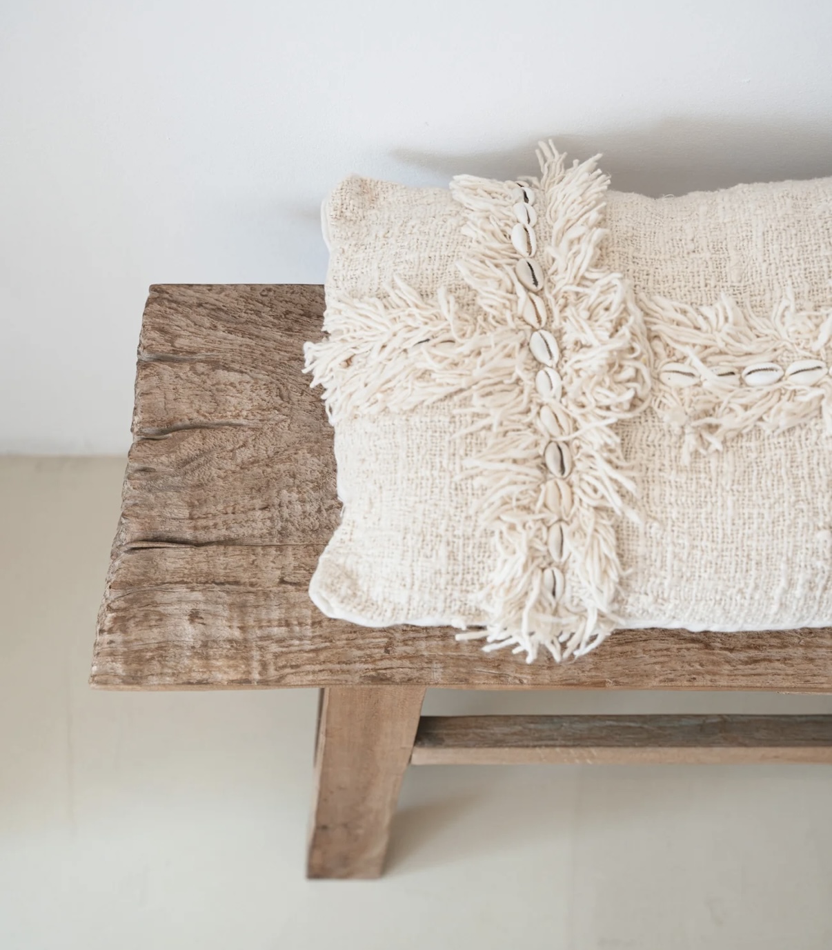 Kussen Schelpen Off-White