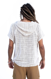 Ulaan Aleix T-Shirt Capuchon Creme