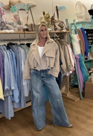 Jeans Straight Leg Blauw