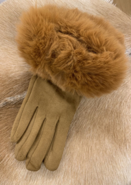 Handschoenen Chloe Camel