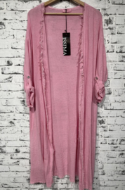 Vest Lino Roze