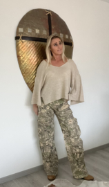 Cargo Camouflage Broek Steentjes