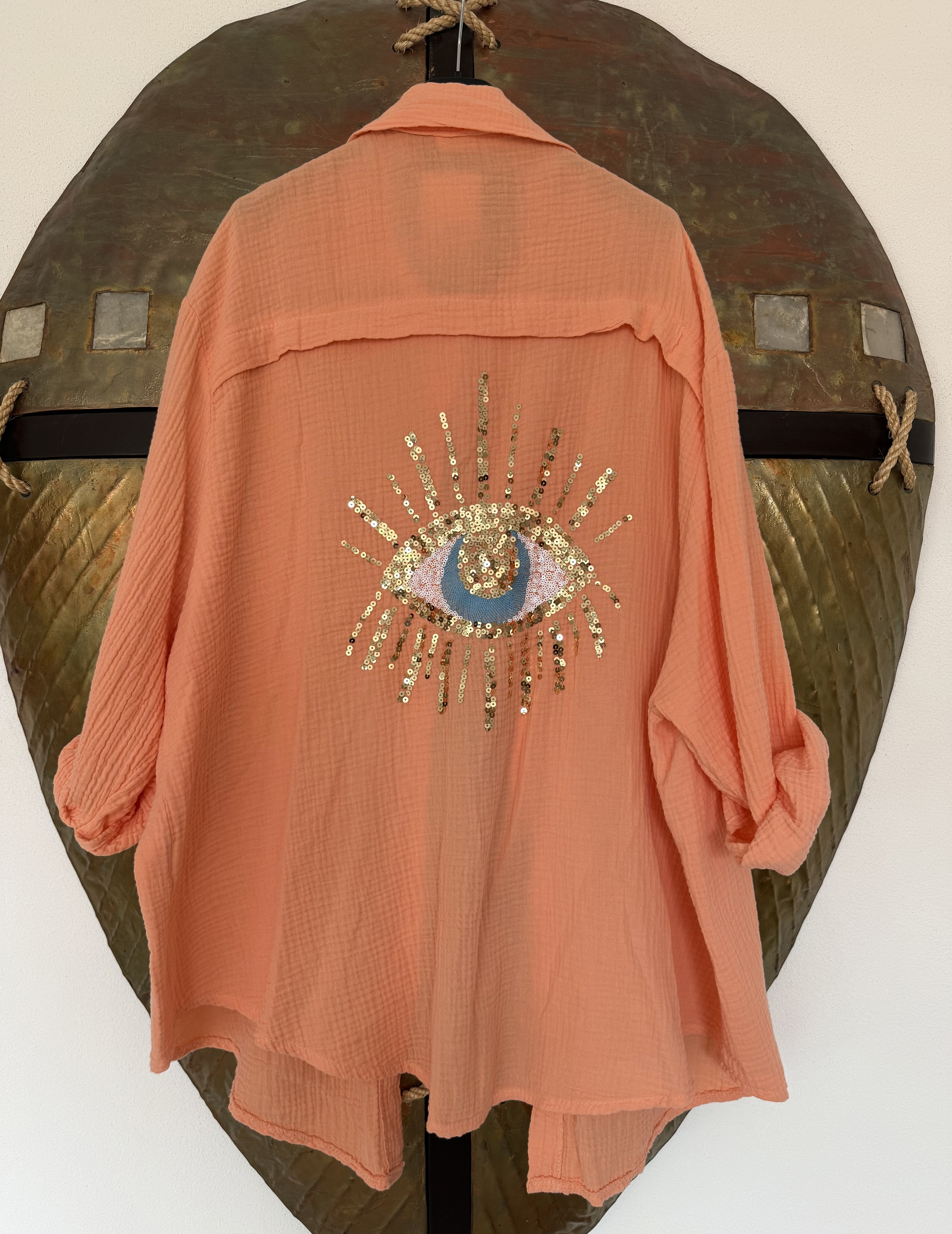 Blouse Eye Peach