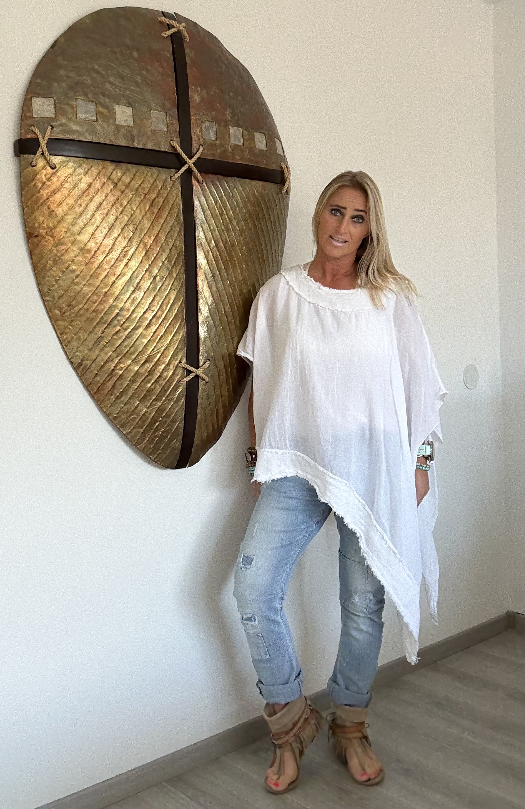 A-Symetrisch Shirt Wit