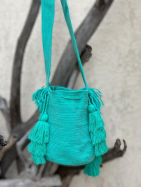 Mamz'elle Zoë Mochila Bag Turquoise