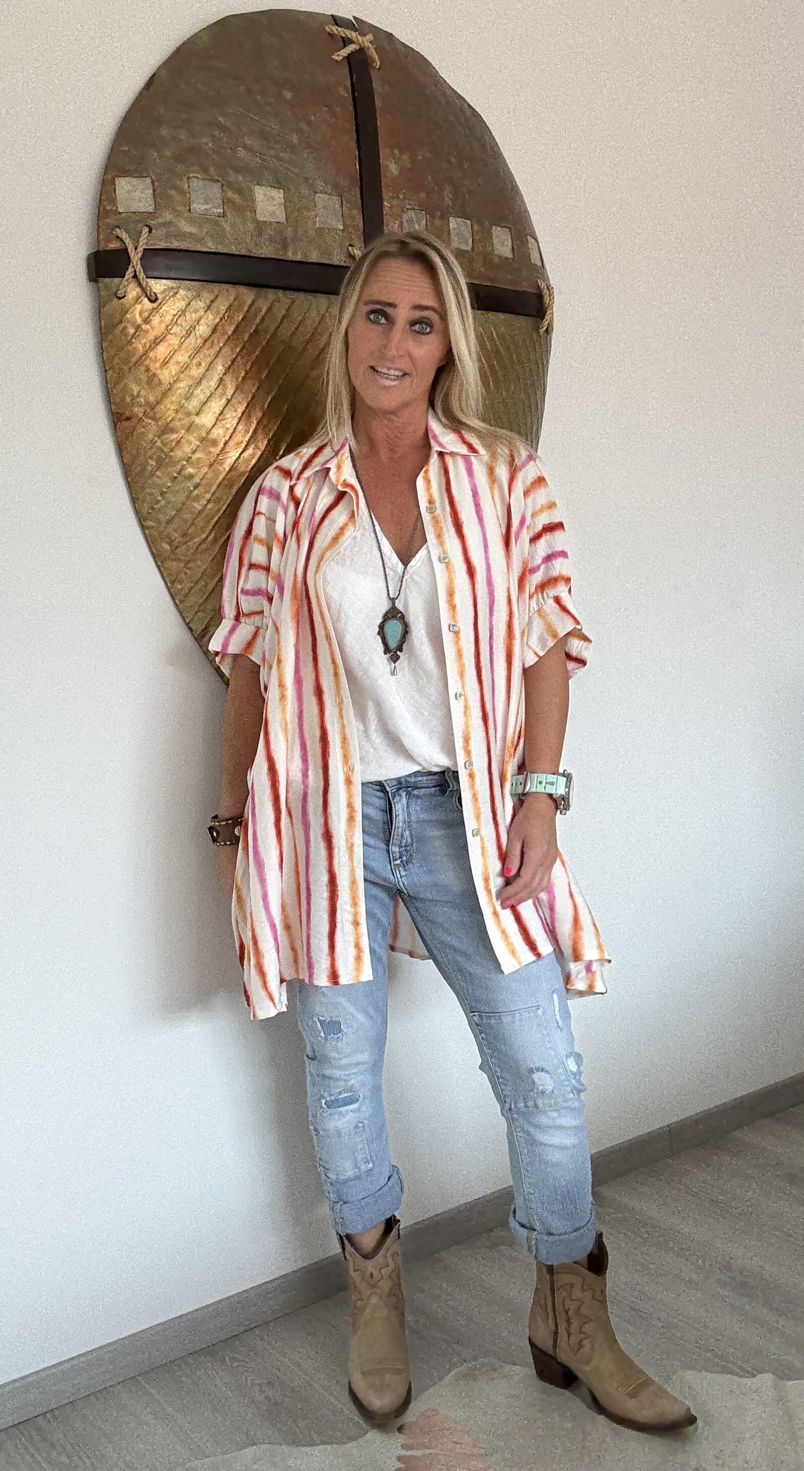 Blouse Malibu Beach Roze